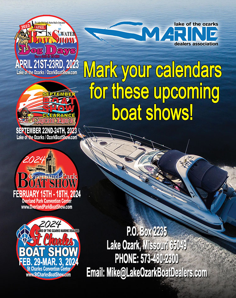 Missouri Boat Shows Lake of the Ozarks Marine Dealers Association